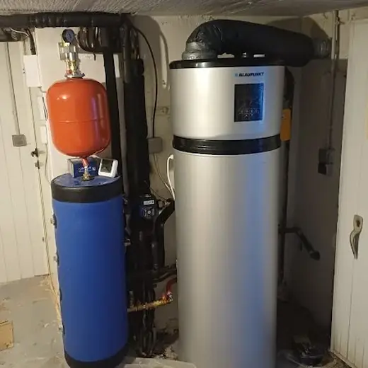 Ballon thermodynamique dans le local technique